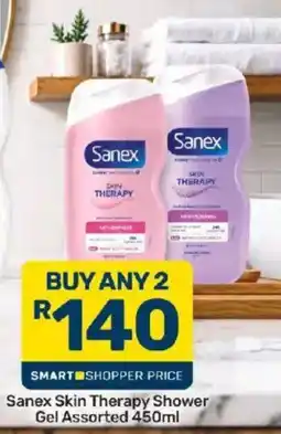 Pick n Pay Sanex Skin Therapy Shower Gel Assorted offer