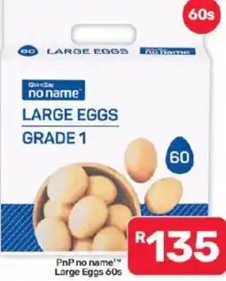Pick n Pay Hypermarket no name Large Eggs offer