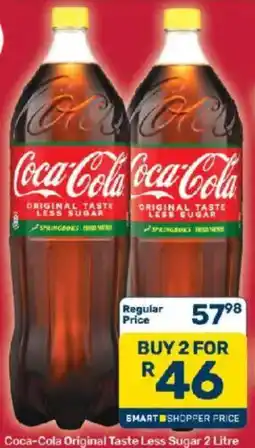 Pick n Pay Hypermarket Coca-Cola Original Taste Less Sugar offer