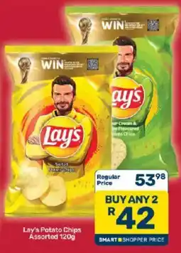 Pick n Pay Hypermarket Lay's Potato Chips Assorted offer