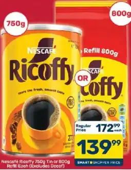 Pick n Pay Hypermarket Nescafe Ricoffy offer