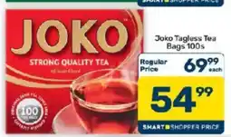 Pick n Pay Hypermarket Joko Tagless Tea Bags offer
