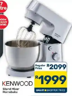 Pick n Pay Hypermarket KENWOOD Stand Mixer Homebake offer