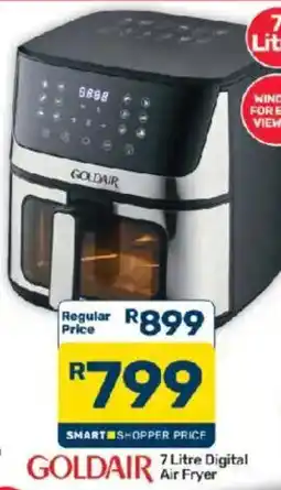 Pick n Pay Hypermarket GOLDAIR 7 Litre Digital Air Fryer offer