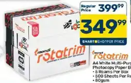 Pick n Pay Hypermarket mondı rotatrim Photocopy Paper offer