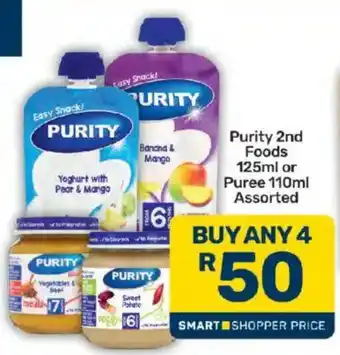Pick n Pay Purity 2nd Foods Assorted offer