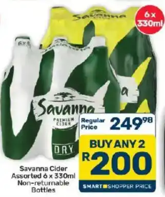 Savanna Cider Assorted