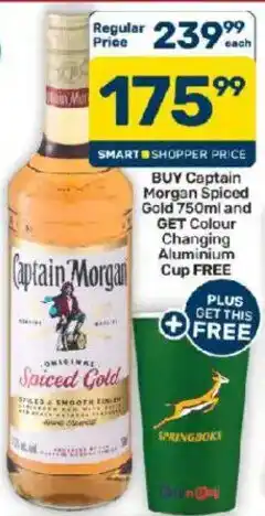 Pick n Pay Hypermarket Captain Morgan Spiced Gold offer