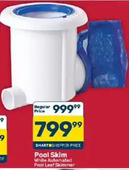 Pick n Pay Hypermarket Pool Skim White Automated Pool Leaf Skimmer offer