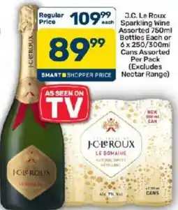Pick n Pay Hypermarket J.C. Le Roux Sparkling Wine Assorted offer