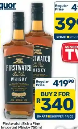 Pick n Pay Hypermarket Firstwatch Extra Fine Imported Whisky offer