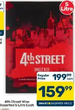 Pick n Pay Hypermarket 4th Street Wine Sweet Red Assorted offer