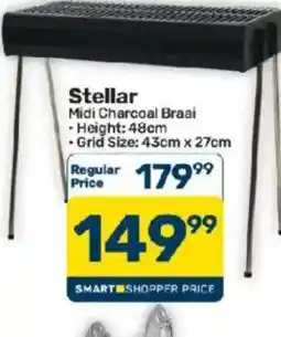 Pick n Pay Hypermarket Stellar Midi Charcoal Braai offer