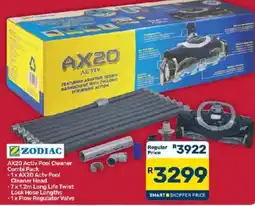 Pick n Pay Hypermarket ZODIAC AX20 Activ Pool Cleaner Combi Pack offer