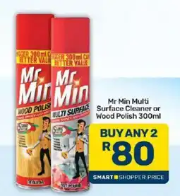 Pick n Pay Mr Min Multi Surface Cleaner or Wood Polish offer