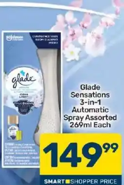 Pick n Pay Glade Sensations 3-in-1 Automatic Spray Assorted offer
