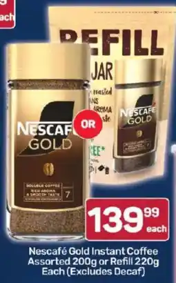 Pick n Pay Nescafe Gold Instant Coffee Assorted offer