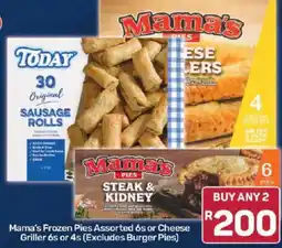 Pick n Pay Mama's Frozen Pies Assorted offer