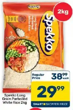Pick n Pay Hypermarket Spekko Long Grain Parboiled White Rice offer