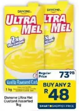 Pick n Pay Hypermarket Danone Ultra Mel Custard Assorted offer