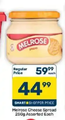 Pick n Pay Hypermarket Melrose Cheese Spread Assorted offer