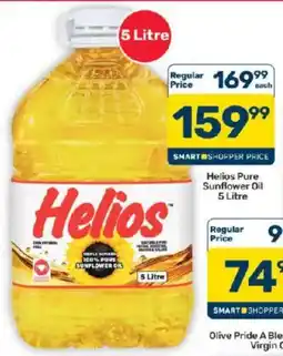 Pick n Pay Hypermarket Helios Pure Sunflower Oil offer