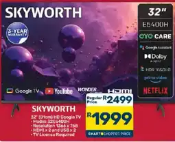 Pick n Pay Hypermarket SKYWORTH 32" HD Google TV offer