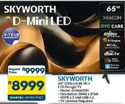 Pick n Pay Hypermarket SKYWORTH D-Mini LED offer