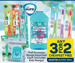 Pick n Pay PnP Oralsure Range Assorted offer