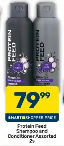 Pick n Pay Protein Feed Shampoo and Conditioner Assorted offer
