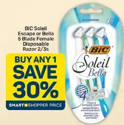 Pick n Pay BIC Soleil Bella 5 Blade Female Disposable Razor offer