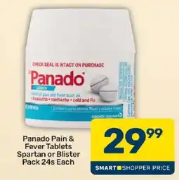Pick n Pay Panado Pain & Fever Tablets offer