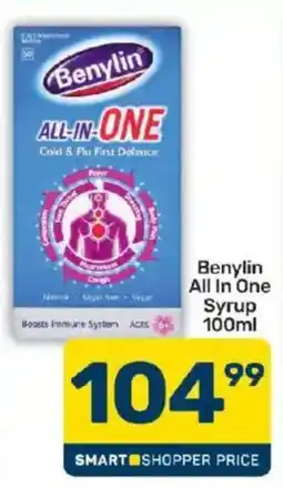 Pick n Pay Benylin All In One Syrup offer