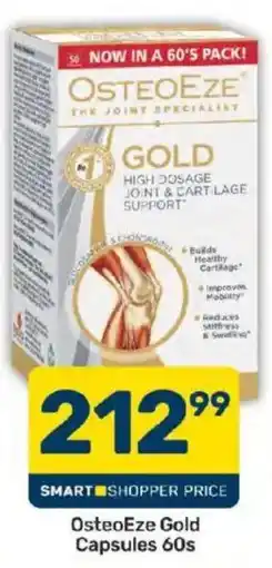 Pick n Pay OsteoEze Gold Capsules offer