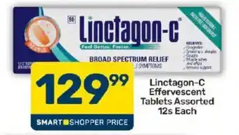Pick n Pay Linctagon-c Effervescent Tablets Assorted offer