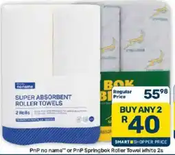 Pick n Pay Hypermarket PnP no name Super Absorbent Roller Towels offer
