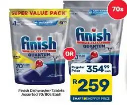 Pick n Pay Hypermarket Finish Dishwasher Tablets Assorted offer