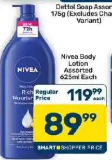 Pick n Pay Hypermarket Nivea Body Lotion Assorted offer