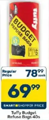 Pick n Pay Hypermarket Tuffy Budget Refuse Bags offer