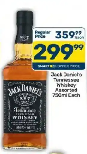 Jack Daniel's Tennessee Whiskey Assorted