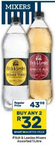Pick n Pay Liquor Fitch & Leedes Mixers Assorted offer
