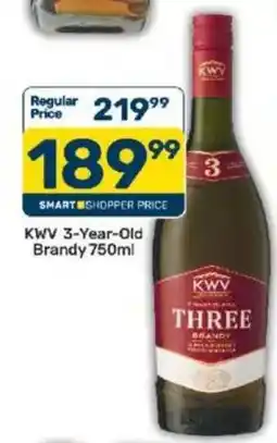 Pick n Pay Liquor KWV THREE Brandy offer