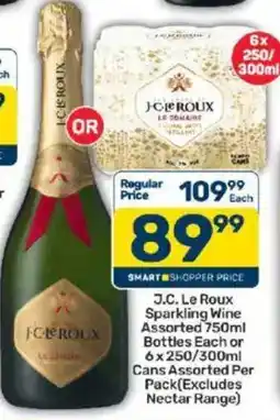Pick n Pay Liquor J.C. Le Roux Sparkling Wine Assorted offer