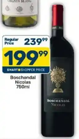 Pick n Pay Liquor Boschendal Nicolas offer