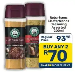 Pick n Pay Robertsons Masterblends Seasoning Assorted offer