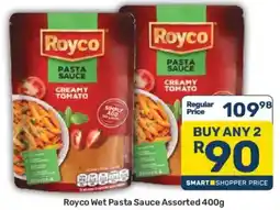 Pick n Pay Royco Wet Pasta Sauce Assorted offer