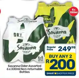 Pick n Pay Liquor Savanna Cider Assorted offer