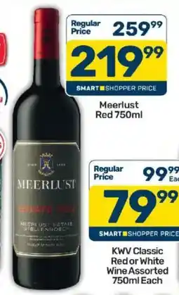 Pick n Pay Liquor Meerlust Estate Red offer