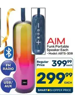 Pick n Pay AIM Funk Portable Speaker offer