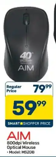 Pick n Pay AIM 800dpi Wireless Optical Mouse offer